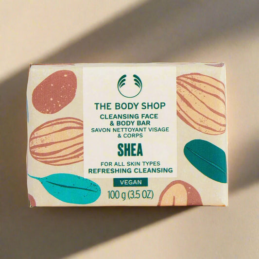 Shea Cleansing Face & Body Bar – Refreshing & Energizing – Vegan – 3.5Oz