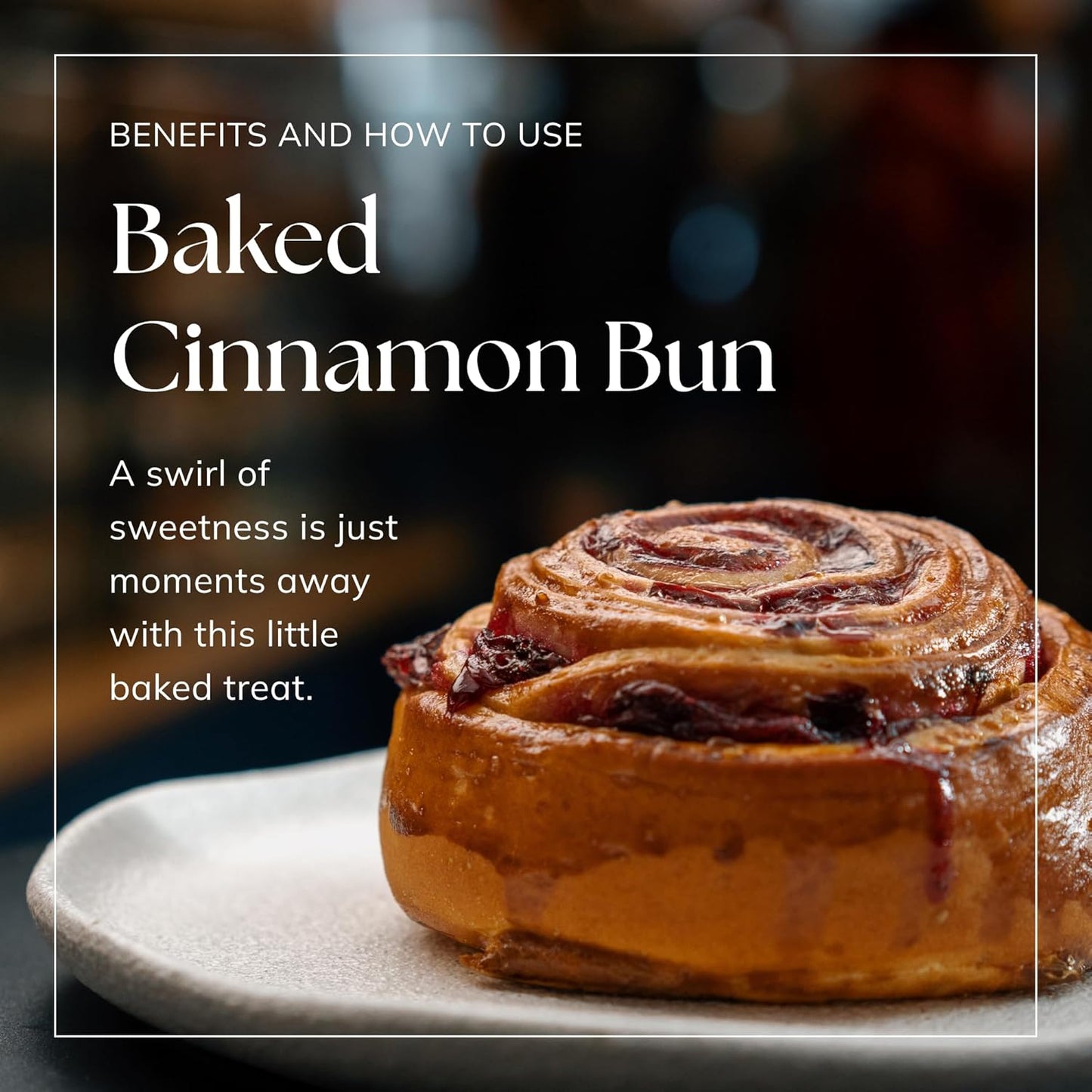 Baked Cinnamon Bun Fine Fragrance Oil - 10Ml | Perfect for Soap Making, Candle Making, Wax Melts, Diffuser, Burner | Great for Use in Bath Bombs, Perfume Scents | Vegan & UK Made