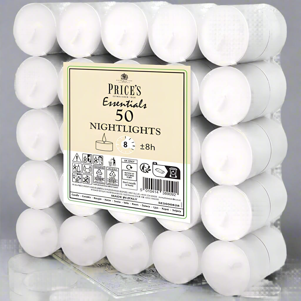 Candles 50 Pack 8 Hour Tea Lights | Clean Vegan & Kosher Friendly Long Burning Tea Lights Great for Everday Use | Unscented Tealights Great for Everday Use, Wax Melts Burners & Food Warmers.